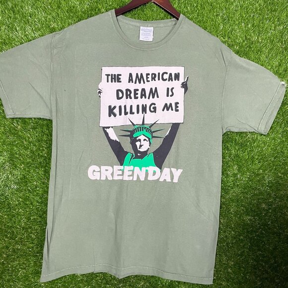 Green Day Rock T-shirt size Large - Picture 1 of 4